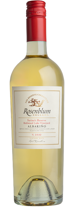 Sarina's Reserve Albariño, Redwood Lake Vineyard