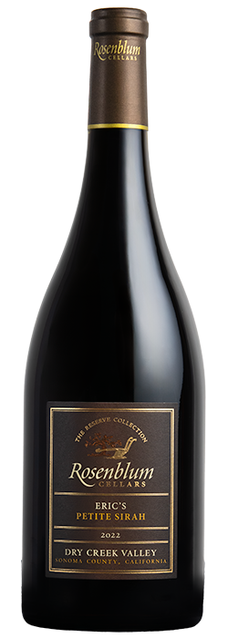 Eric's Petite Sirah. Dry Creek Valley, Sonoma County, California