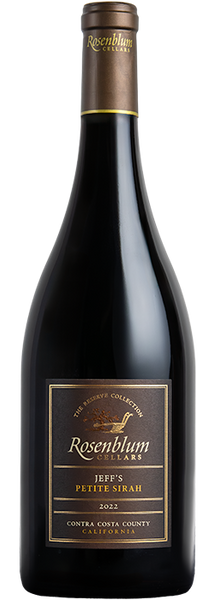 2022 Jeff's Reserve Petite Sirah – Rosenblum Cellars
