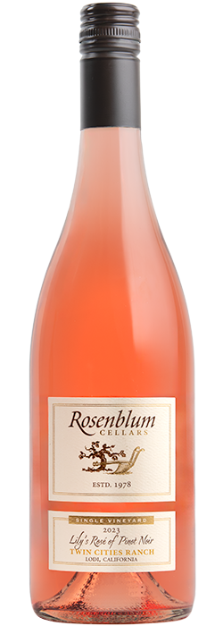  Lily's Rosé of Pinot Noir, Twin Cities Ranch, Lodi, California