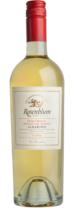 Sarina's Reserve Albariño, Redwood Lake Vineyard