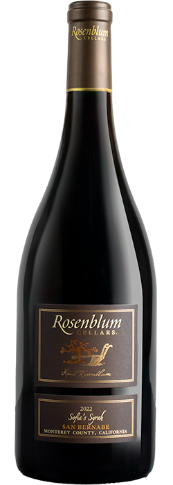 Sofia's Syrah, San Bernabe, Monterey County, California