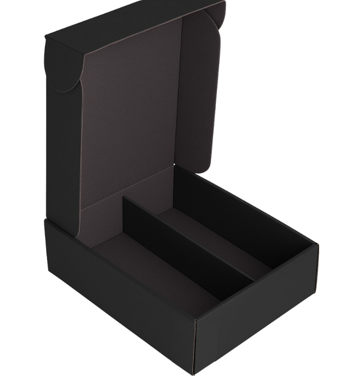 Black 2-Bottle Gift Box