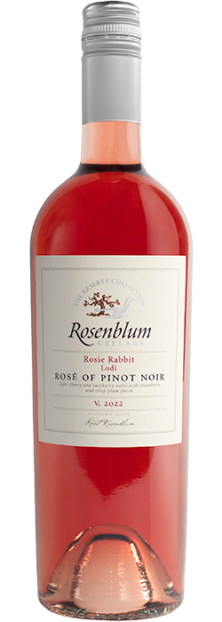 Rosie Rabbit Rosé of Pinot Noir, Lodi, California